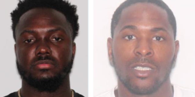 Ocala, Florida police said Abdul Hakeem Van Croskey, left, and Davonta Harris, right, were killed in a shooting on Sunday morning that left four others injured.
