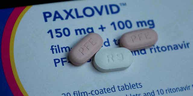 Paxlovid, Pfizer's anti-viral medication to treat COVID-19, is displayed in this picture illustration taken on Oct. 7, 2022. Paxlovid is in short supply in China.