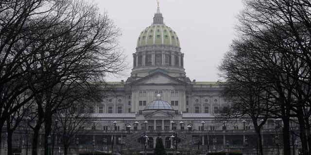Pennsylvania state house in Harrisburg