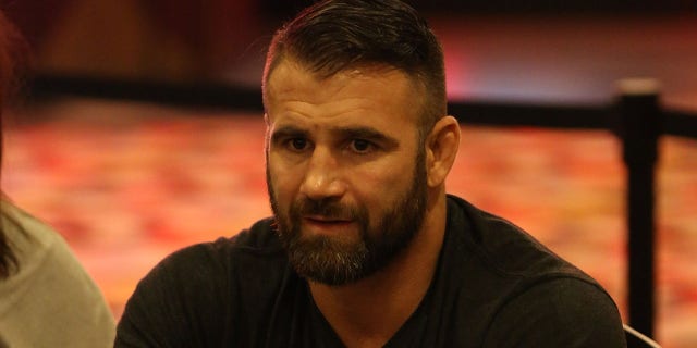 LAS VEGAS, NV - JUNE 19: Former mixed martial artist Phil Baroni competes in the Raising the Stakes for Cerebral Palsy Celebrity Poker Tournament at Planet Hollywood Resort &amp; Casino hosted by the One Step Closer Foundation to raise funds and awareness for people with cerebral palsy on June 19, 2015, in Las Vegas, Nevada. 