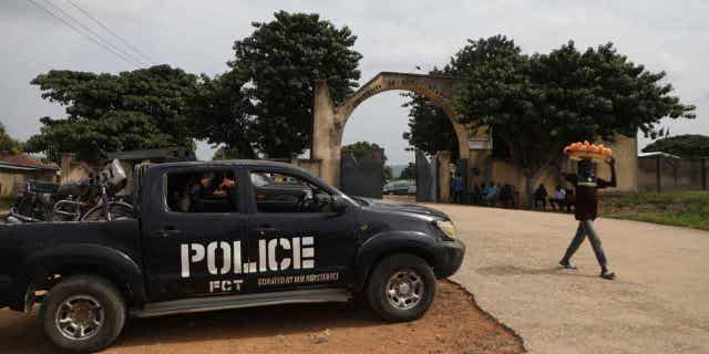 Three police officers and a paramilitary official were killed in a car bombing in southeastern Nigeria.