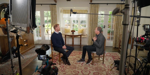 Tom Bradby and Prince Harry chatted ahead of the release of "Spare."