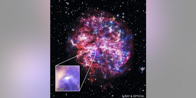 A young pulsar is blazing through the Milky Way at a speed of over a million miles per hour. This stellar speedster, witnessed by NASA’s Chandra X-ray Observatory, is one of the fastest objects of its kind ever seen. 