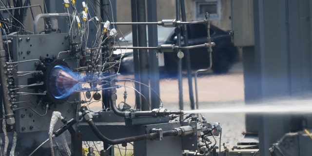 Mesin roket detonasi berputar