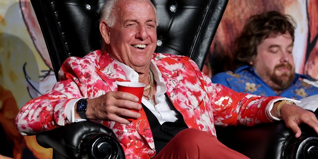 Ric Flair attends "The Roast of Ric Flair" at Nashville Fairgrounds on July 29, 2022, in Nashville, Tennessee.