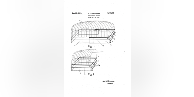 Otto Rohwedder sold his first commercial bread-slicing machine in July 1928 and filed the patent in November. He had begun working on the project more than a decade earlier. 