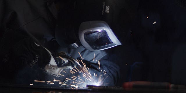 Welder Cedric Smith from the documentary 'SKILLED.' 