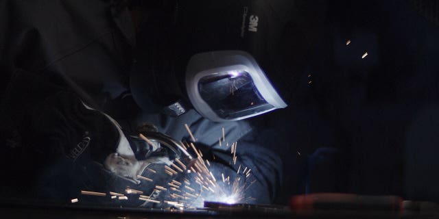 Welder Cedric Smith from the documentary 'SKILLED.' 