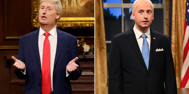 "SNL" cast member James Austin Johnson appears in the cold opens more often as former President Trump than current President Biden.