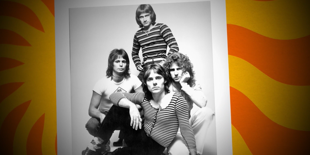 A photo of the band Montrose featuring legendary rock music artist Sammy Hagar.