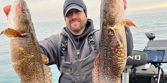 Scott Skafar, of Valparaiso, Indiana, broke the state's 32-year-old burbot fishing record twice on Dec. 30, 2022.