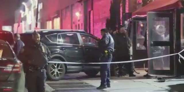 SUV crashes into Manhattan restaurant Inwood Bar & Grill on January 2, 2023.