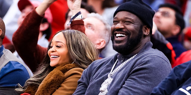 Shaquille O'Neal attends a game between the Houston Rockets and the Dallas Mavericks at Toyota Center on Dec. 23, 2022 in Houston.