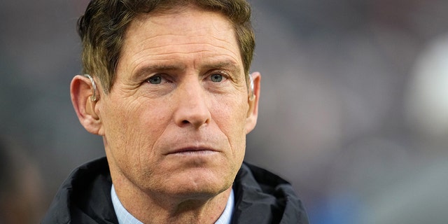 Steve Young looks on prior to a game between the Kansas City Chiefs and Las Vegas Raiders at Allegiant Stadium on Jan. 7, 2023 in Las Vegas.