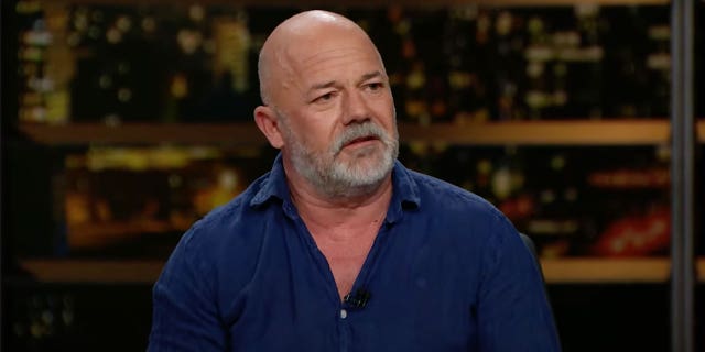 Substack-schrijver Andrew Sullivan bij de première van seizoen 21 van "Realtime met Bill Maher."