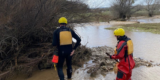 Search and rescue teams continue located a shoe belonging to missing 5-year-old Kyle Doan.