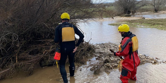Search and rescue teams continue located a shoe belonging to missing 5-year-old Kyle Doan.