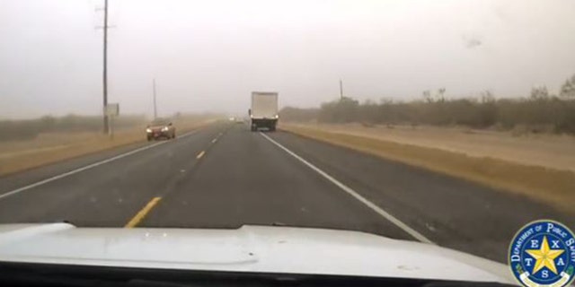 Smugglers leading Texas DPS troopers on a high-speed chase. 
