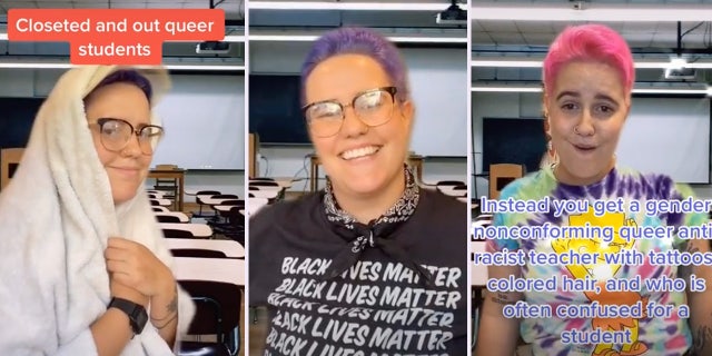 Olivia Garrison discussed social transitioning students in her classroom.