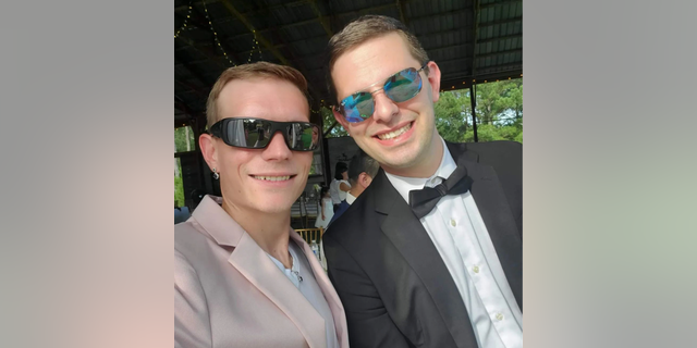 William Zulock and Zachary Zulock pictured at a wedding.