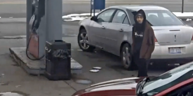 Officials say that the incident happened around 1:50 p.m. on Monday at a gas station in Detroit when someone left their 2020 Jeep Cherokee unattended.