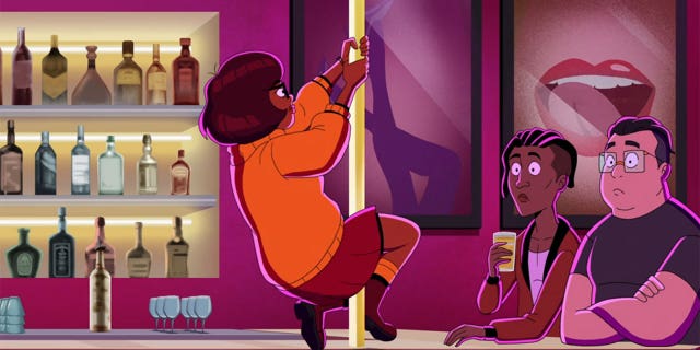 A screenshot from episode six of the HBO Max series "Velma."