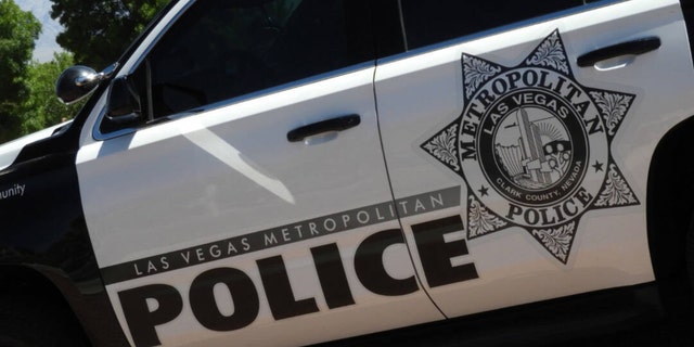 A Las Vegas Metropolitan Police Department vehicle 