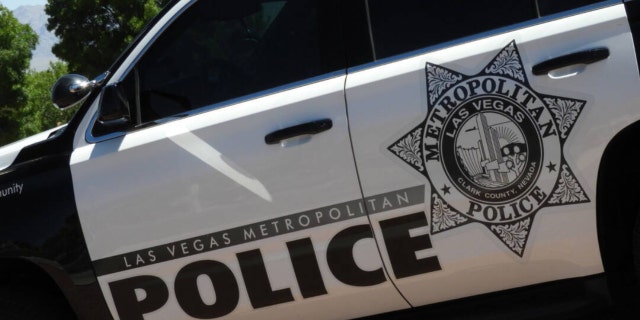 A Las Vegas Metropolitan Police Department vehicle 