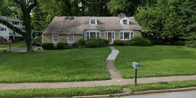 The home in Abington Township where police responded Tuesday night. Media reports say that Beck's brother visited the home earlier in the day, observed what appeared to be a wrapped body and then returned to his own home and called 911.