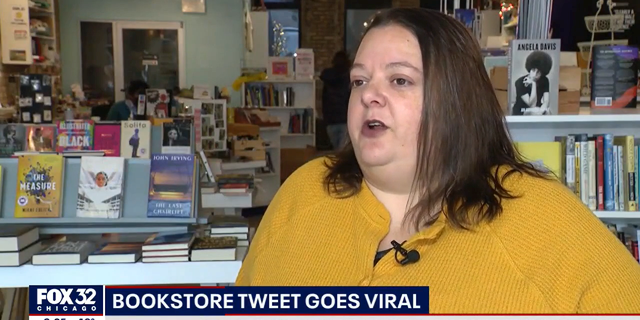 Rebecca George, co-owner of Volumes Bookcafe in Chicago, wants customers to realize that large returns can hurt independent bookstores.