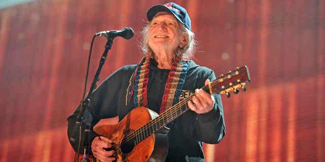 Willie Nelson performs at Farm Aid 30 at FirstMerit Bank Pavilion.