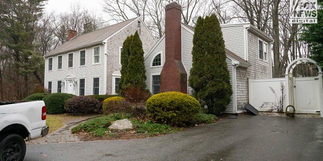 General view of the home on Chief Justice Cushing Highway in Cohasset, Mass., on Friday, Jan. 6, 2023. The home belongs to Ana Walshe, who has been missing since New Year's Day.