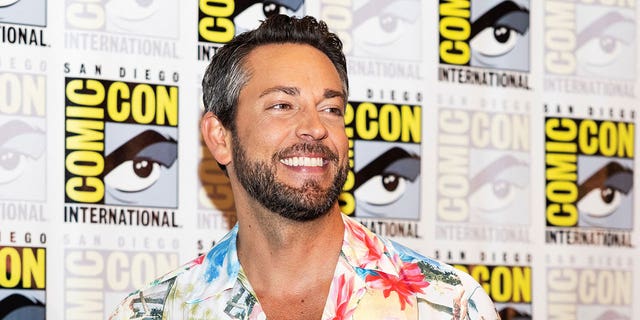 Cast member Zachary Levi attends the Warner Bros. Shazam! press line at the 2022 Comic-Con International: San Diego at Hilton Bayfront in San Diego, California, U.S., July 23, 2022. 