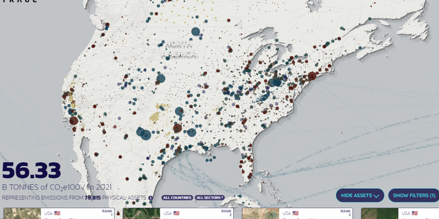 Climate TRACE uses artificial intelligence to track greenhouse gas emissions around the world.