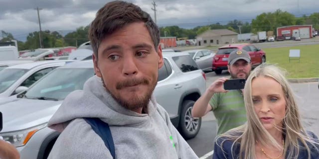 Randal Worcester was beaten by Crawford County, Arkansas, sheriff's deputies while being arrested in August. The deputies now face charges.