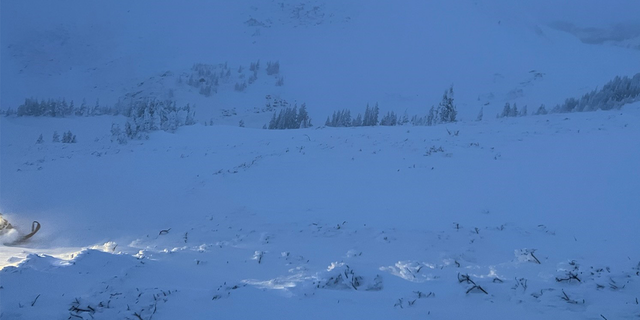 Rescuers failed to find the second victim and were forced to retreat from the area because of weather and safety concerns. 