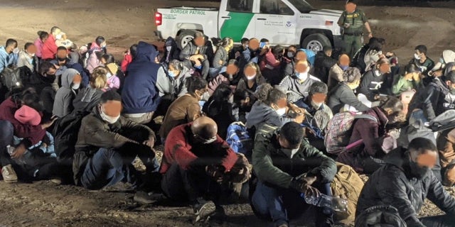 Border Patrol activity at the Arizona border