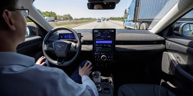 BlueCruise allows for hands-off highway driving.