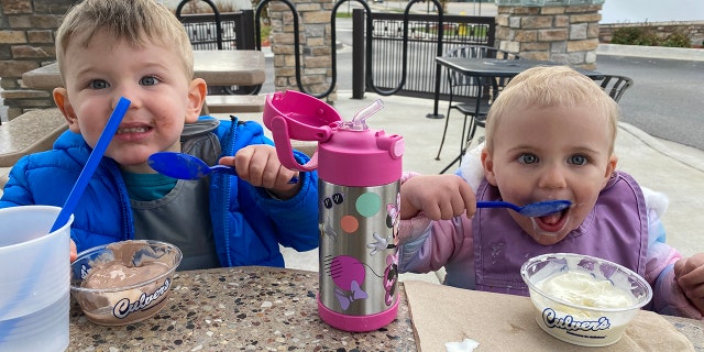 Beverly's kids enjoy ice cream at Culver's — a restaurant the Chicago family said it can no longer patronize due to the sesame content in its menu items.