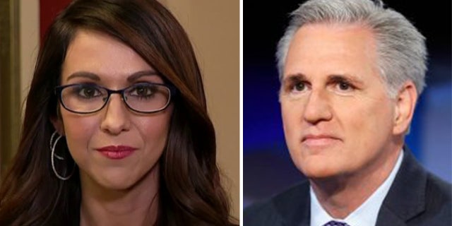 Afgevaardigde Lauren Boebert stemde niet op Kevin McCarthy als spreker van het Huis.
