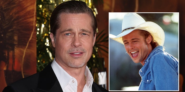 Brad Pitt detailed his first love scene while talking about past experiences in the industry.