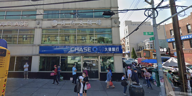 A Chase Bank location in Sunset Park, Brooklyn.
