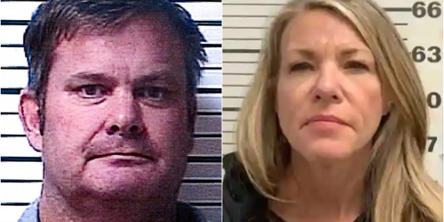 An Idaho judge has blocked Lori Vallow's request for a meeting with her husband, Chad Daybell, left.