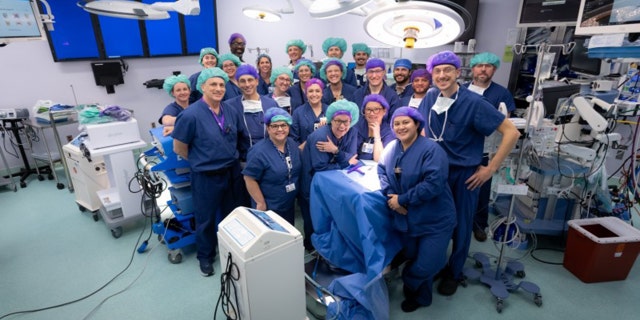 A team of 25 medical professionals at the Cook Children’s Medical Center separated conjoined twin sisters AmieLynn Rose and JamieLynn Rae Finley after an 11-hour surgery.