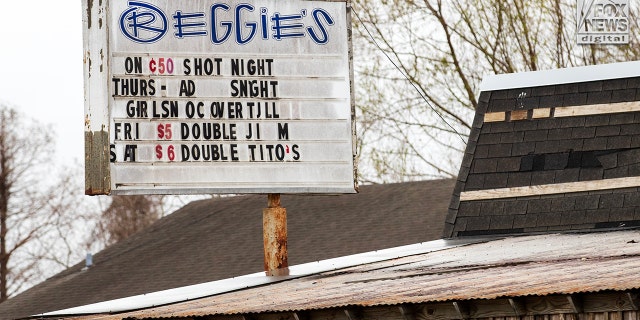 General view of Reggie’s bar in Baton Rouge, Louisiana on Tuesday, January 24, 2023. The bar is reportedly one of the last places where LSU student, Madison Morgan was seen before her death on January 15.