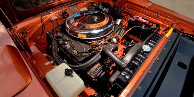 Only 70 Daytonas were built with the Hemi V8, most with automatic transmissions.