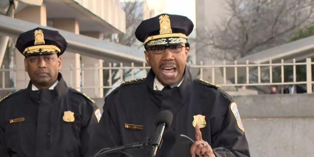 Metro police Chief Robert Contee criticizes those spreading rumors and making assumptions in connection with the shooting death of 13-year-old Karon Blake.