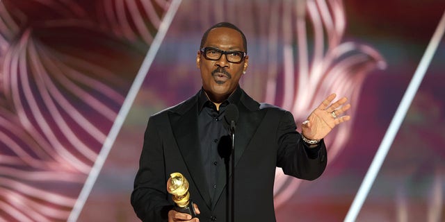 Murphy was honored for his career achievements during the awards ceremony at the Beverly Hilton in Los Angeles.