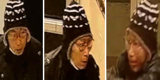 This combination image created using photos provided by the Los Angeles County Sheriff's Department shows a male suspect allegedly involved in a shooting on Saturday, Jan. 21, 2023, in Monterey Park, Calif. 