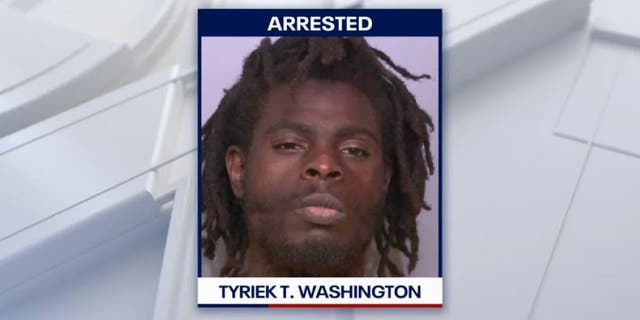 Tyriek Tramaine Washington has been charged with burglary